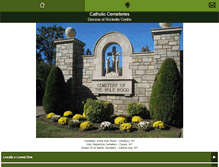 Tablet Screenshot of holyroodcemetery.org